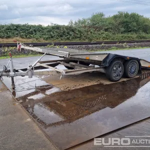 2007 Humbaur H915 Twin Axle Transport Tipping Trailer, Manual Winch (German Reg. Docs. Available) 
