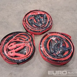 Unused 6M 3000amp Jump Leads (3 of) 