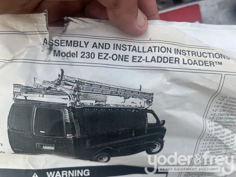EZ-One EZ-Ladder Loader Parts
