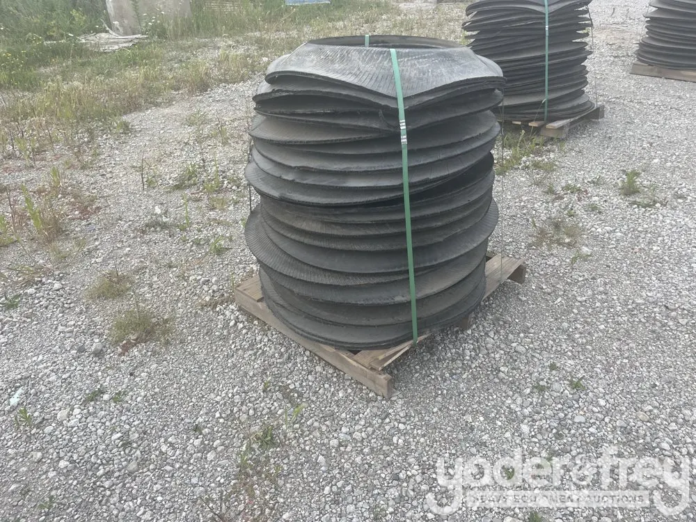 Traffic Barrel Weights (4 Pallets Of)