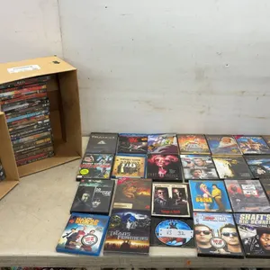 Large Collection of Assorted DVD, Including Action, Comedy, Christmas Films