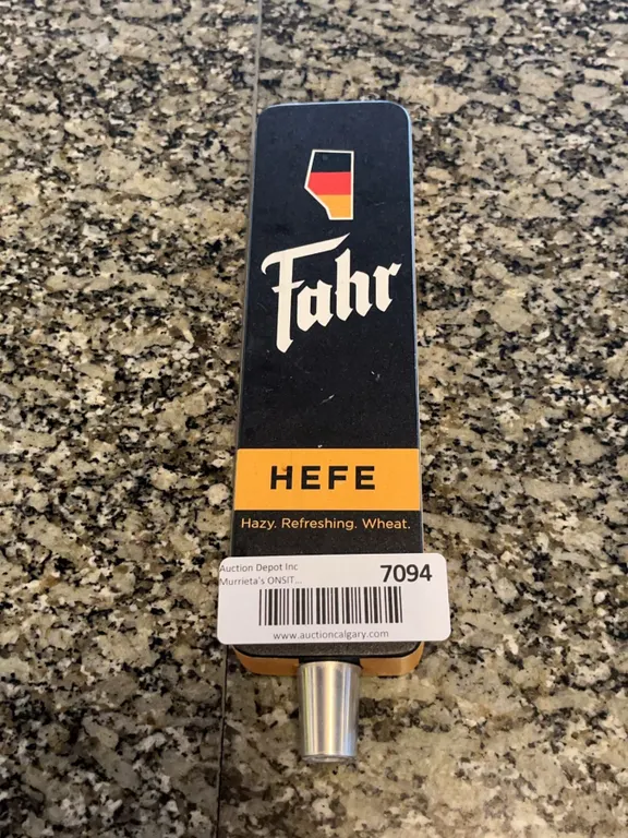 Fahr Hefe Beer Tap Handle