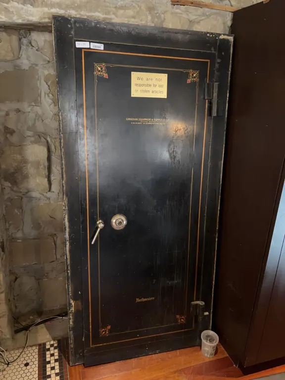 Canadian Equipment & Supply Co. Large Vault Door wth Mounting Hardware !Door Only!