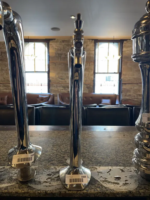 Single Chrome Beer Tap Dispenser Tower