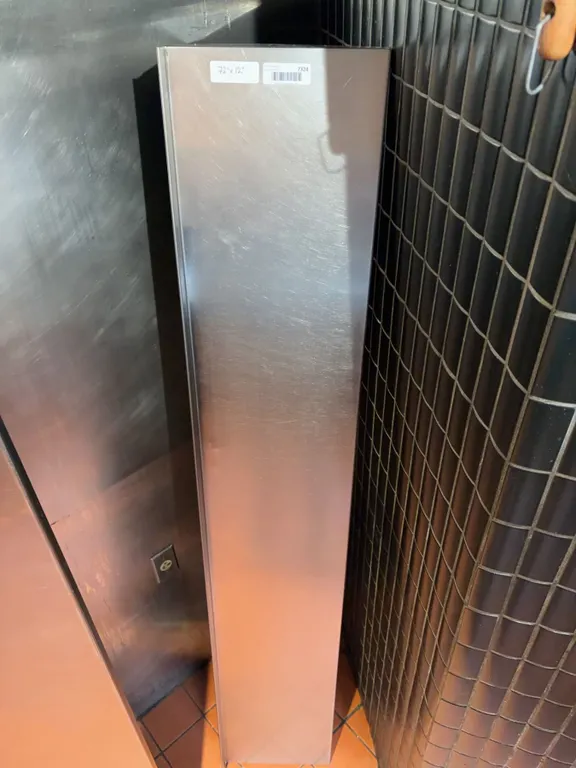 Stainless Steel Wall Shelf 72"x12"