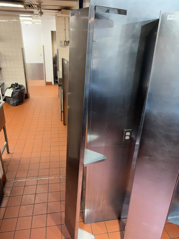 Stainless Steel Wall Cabinet 78"x12"