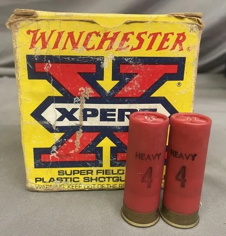 Box of 25 Winchester Xpert 12 ga. shotshells.