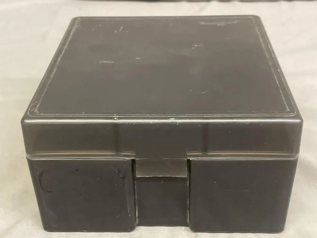 100-count plastic Frankford Arsenal ammo box.