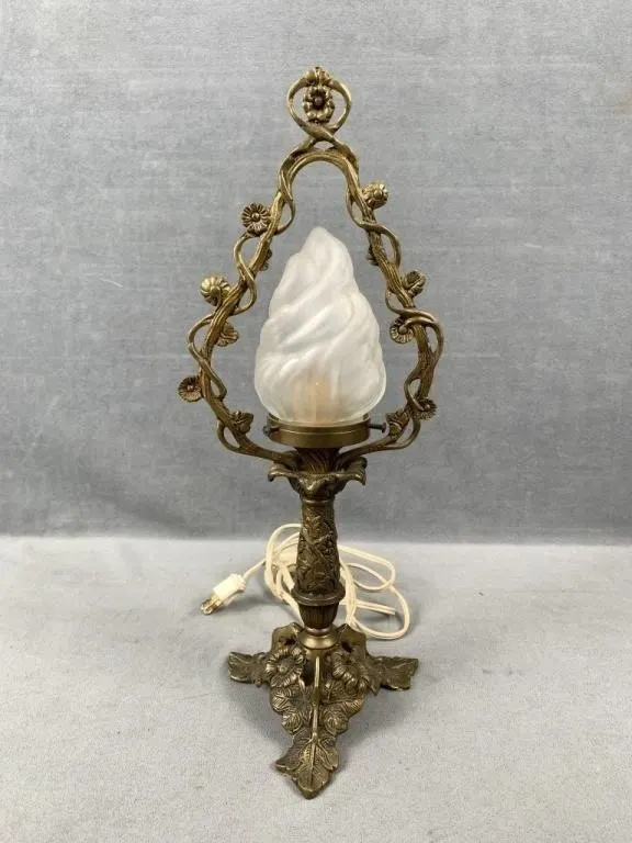 Vintage Brass Lamp