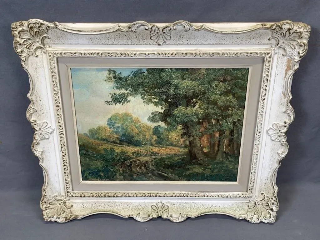 Framed Oil Painting