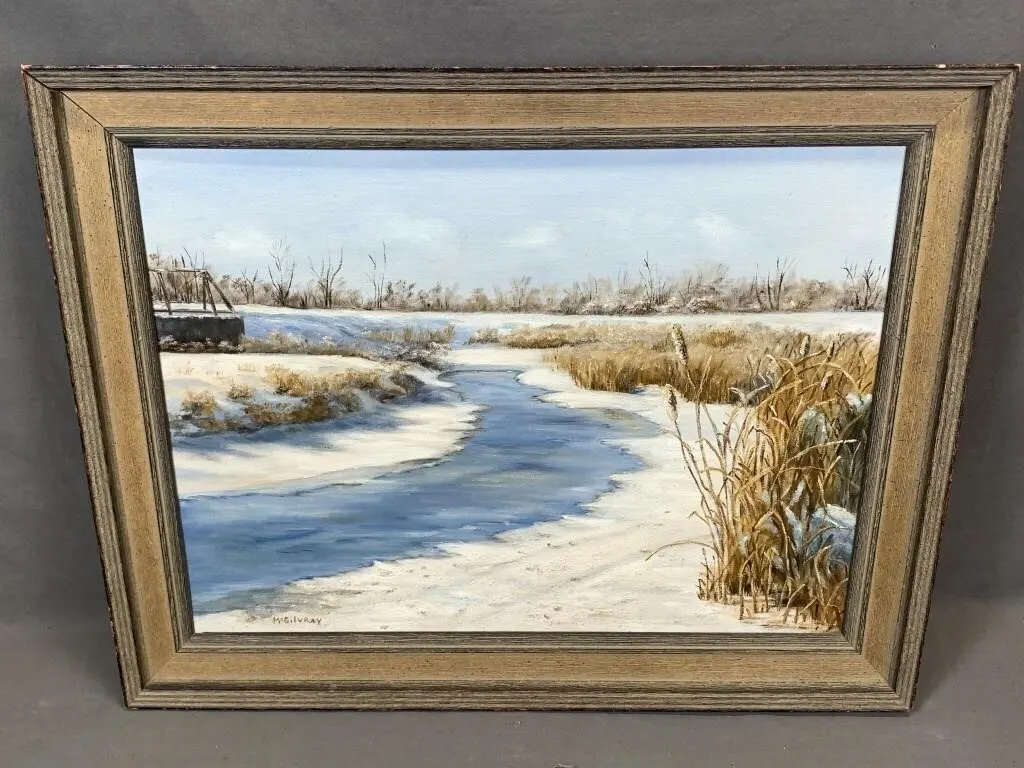 McGilvray Winter Painting