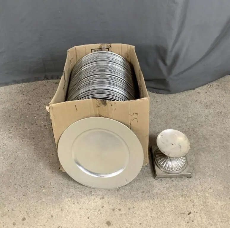 Charger Plates & Candle Base