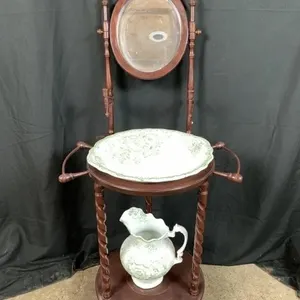 Wash Stand w Pitcher & Basin