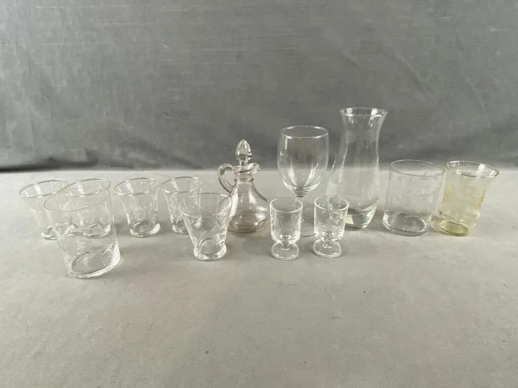 Collection of Glassware