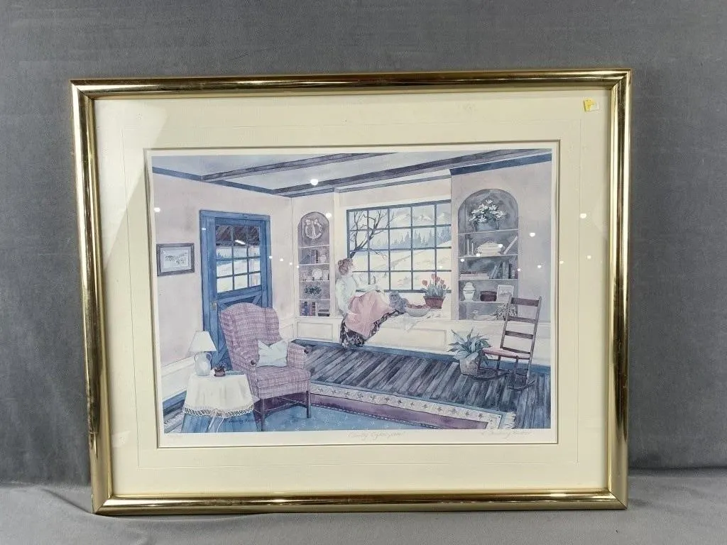 "Country Crystal- pane" by H. Downing Hunter