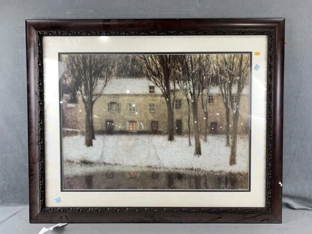 Framed Winter Print