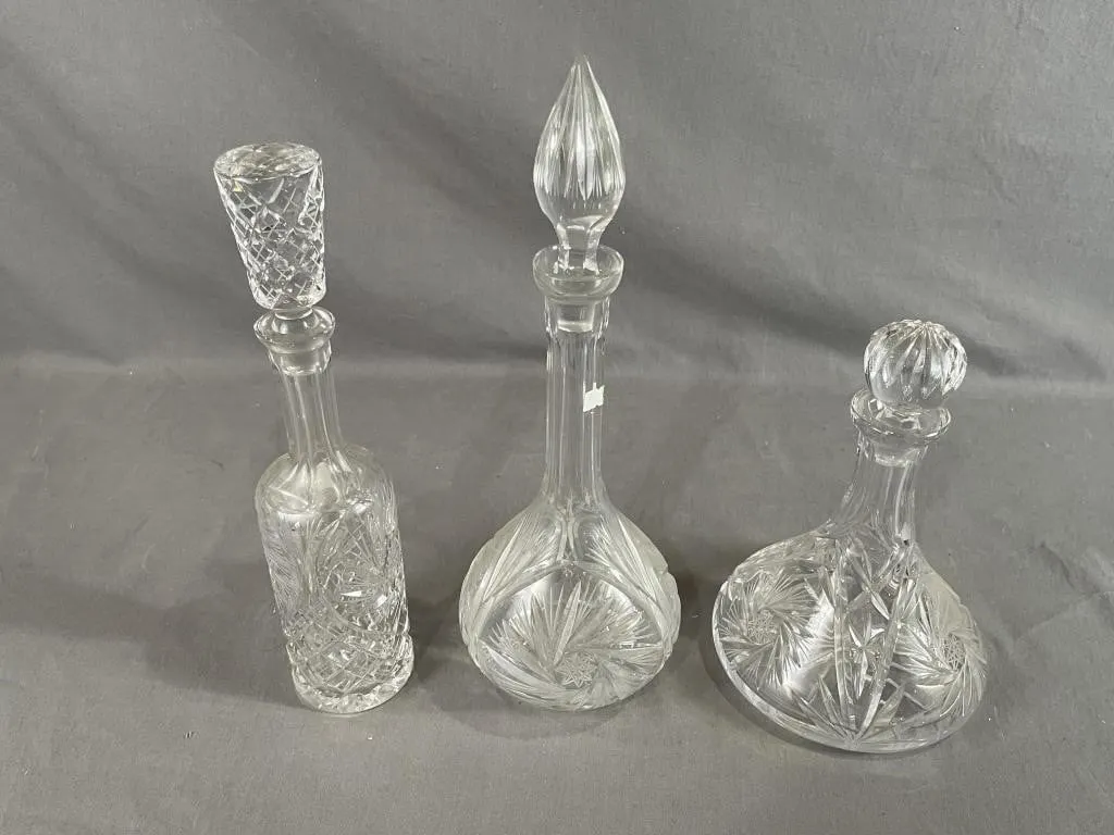 3 Decanters