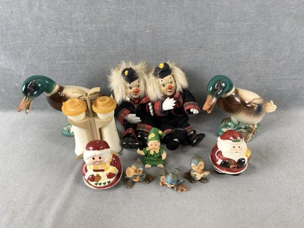 Duck Figurines, Salt & Pepper Shakers, etc