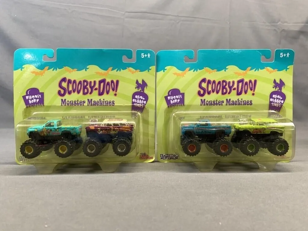 2 Scooby Doo Monster Machines