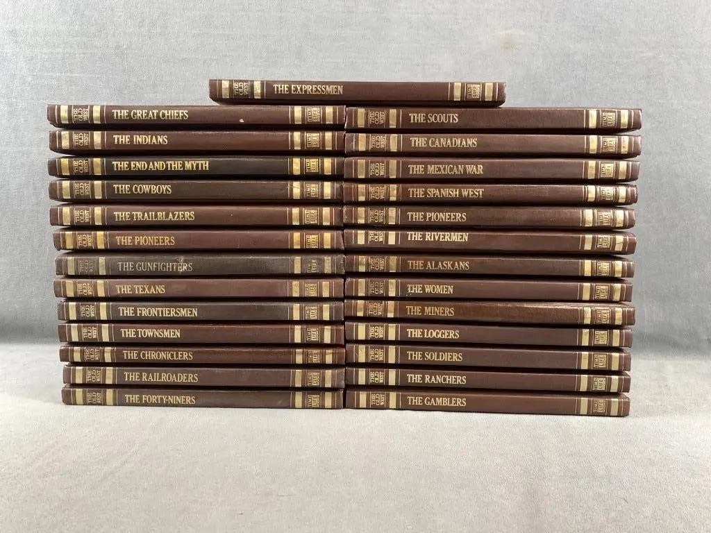 27 Time Life The Old West Series Books