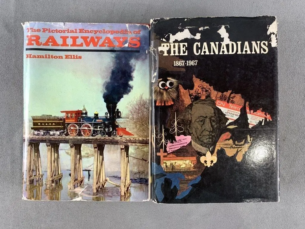 Encyclopedia of Railways and The Canadians Books