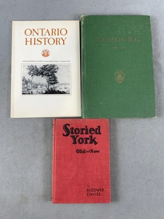 Cobourg, Ontario History & Storied York Books