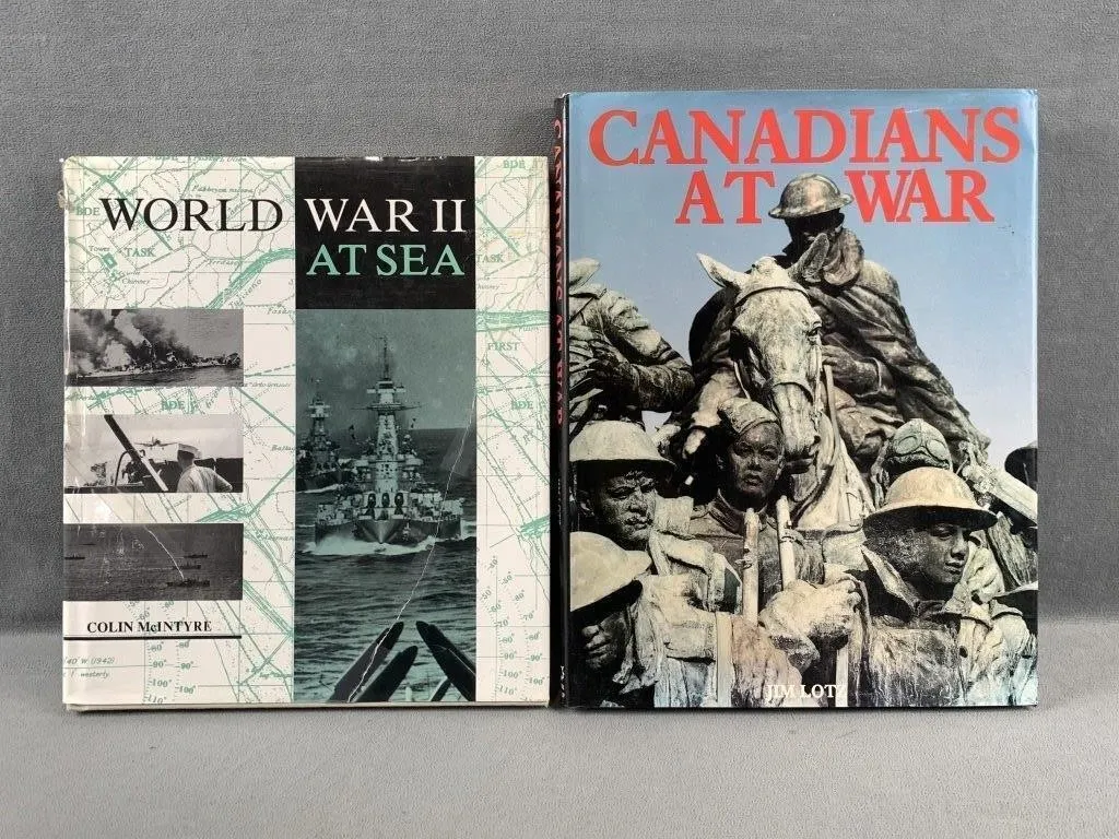 Canadians at War & WWII Books