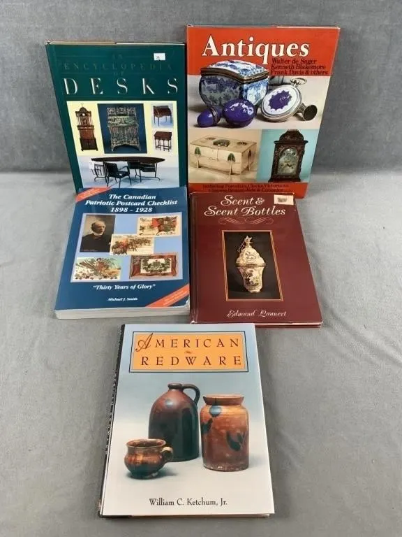 5 Books on Antiques