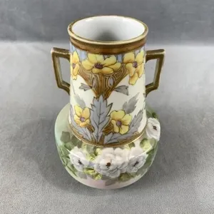 Nippon Hand Painted Miniature Vase