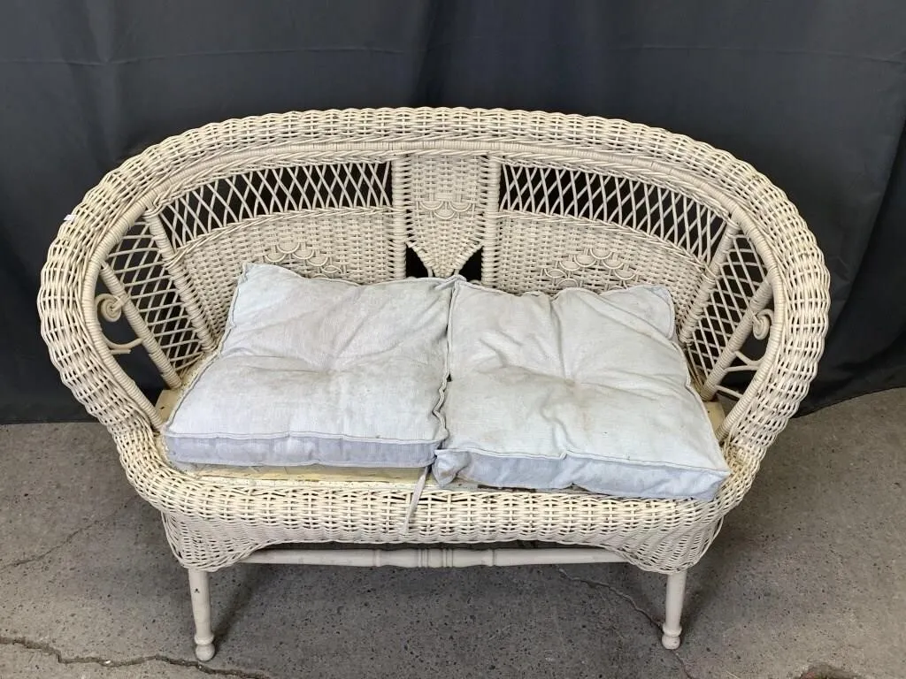Wicker Love Seat