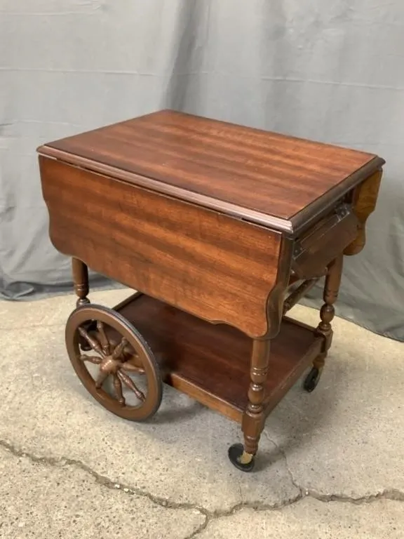 Walnut Tea Cart