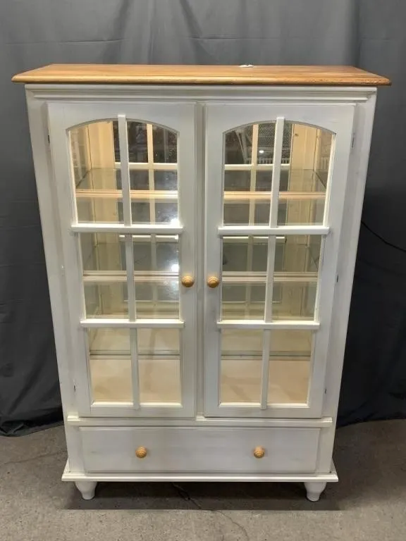 Window Door China Cabinet
