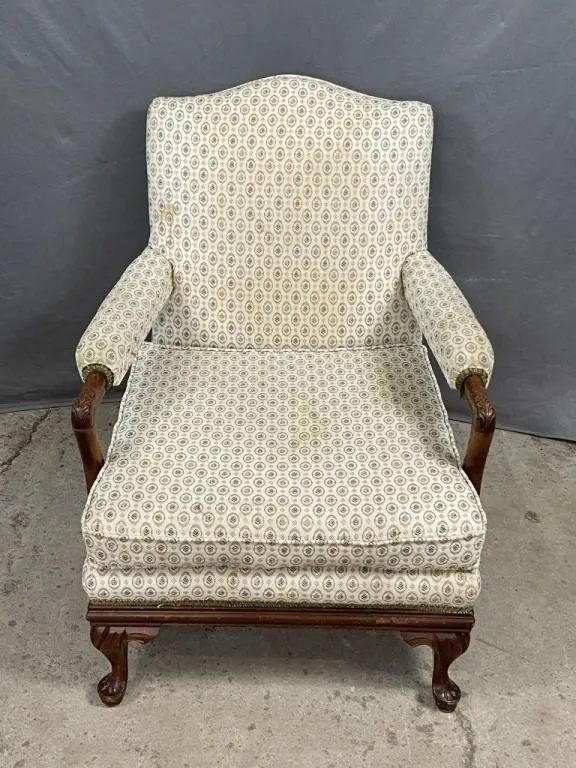 Patterned Arm Chair
