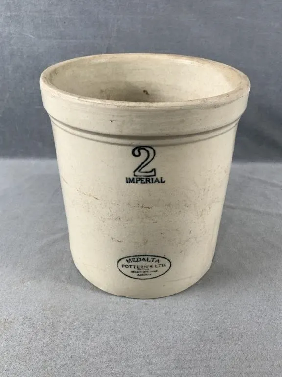 Medalta Pottery 2 Gallon Crock