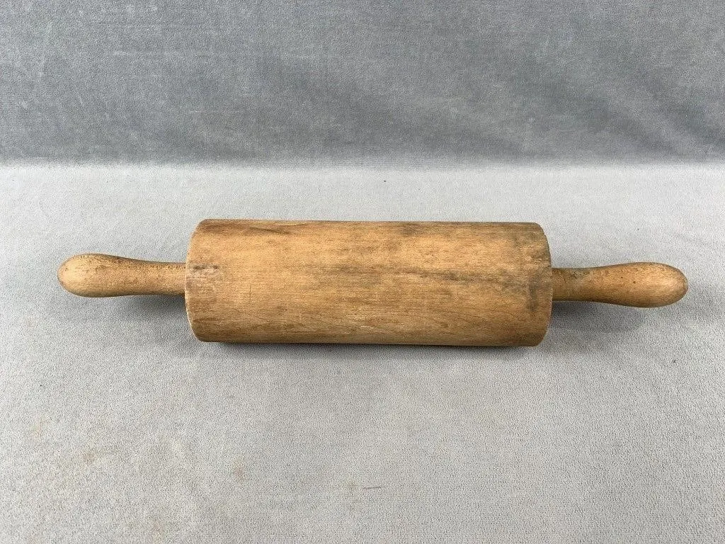 Large Antique Wooden Rolling Pin