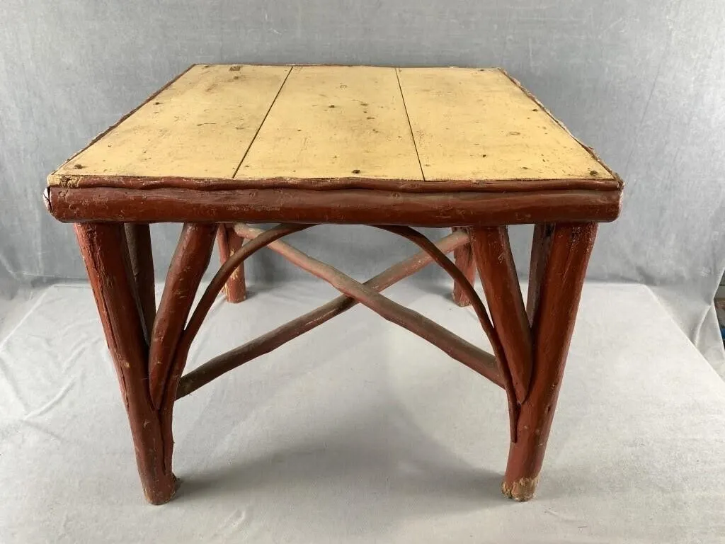 Adirondack Style Twig Table