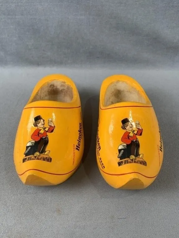 Heineken Wooden Clogs