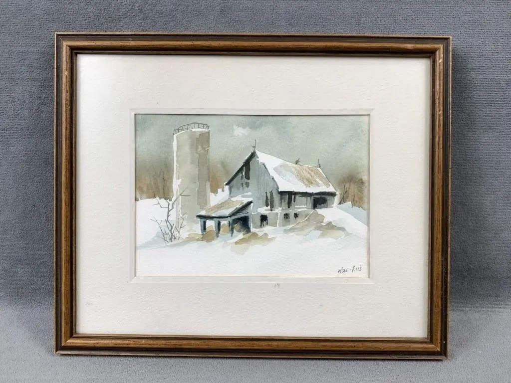 K. Mcinnis Watercolour