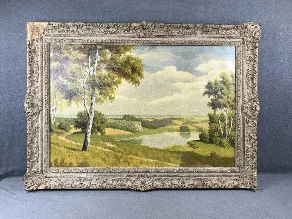 F. Saliger Oil Painting 1896- 1975