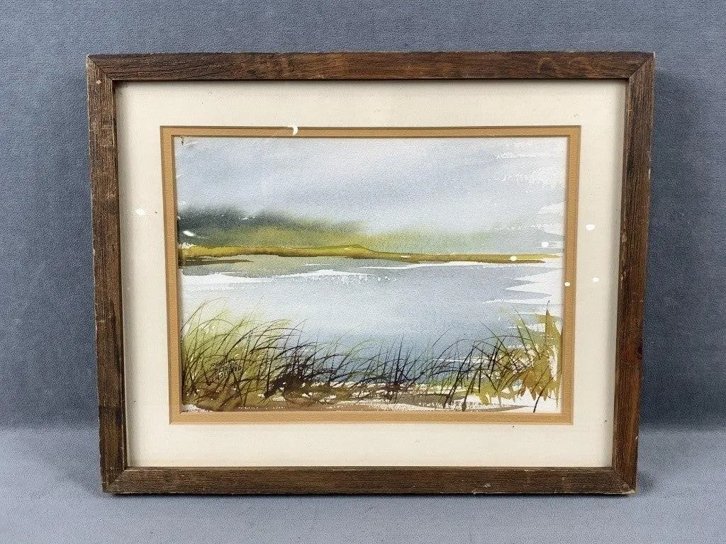 M. Schofield Watercolor 1973
