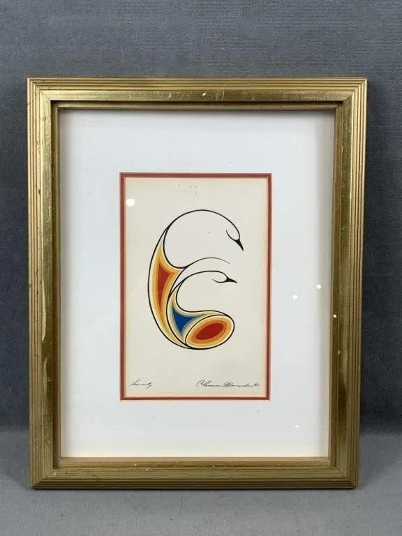C. Wescoupe "Serenity Print" 1980