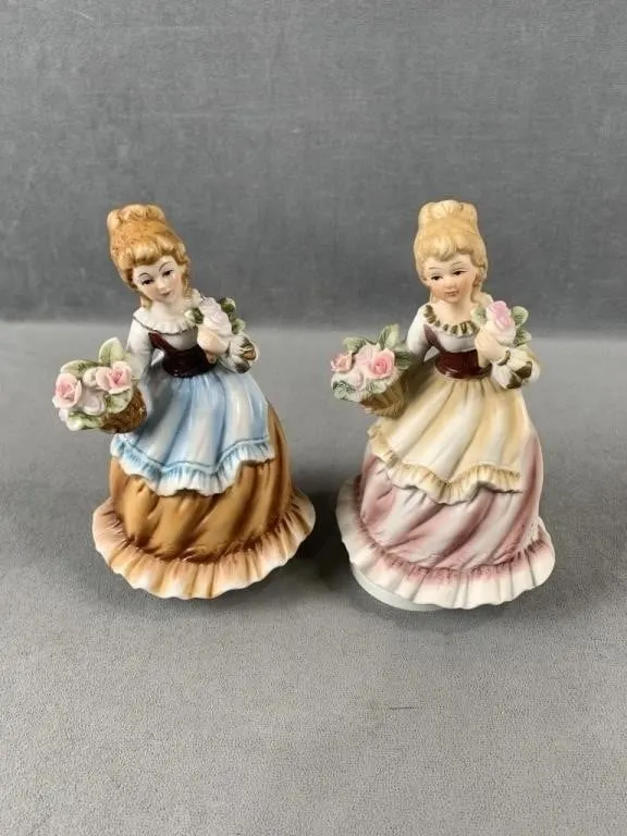 2 Woman Figurines