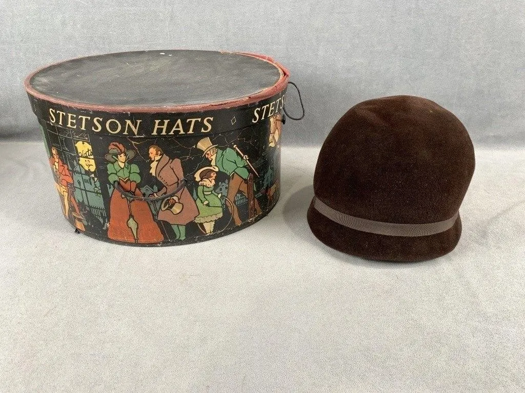 Stetson Hats Box w Hat
