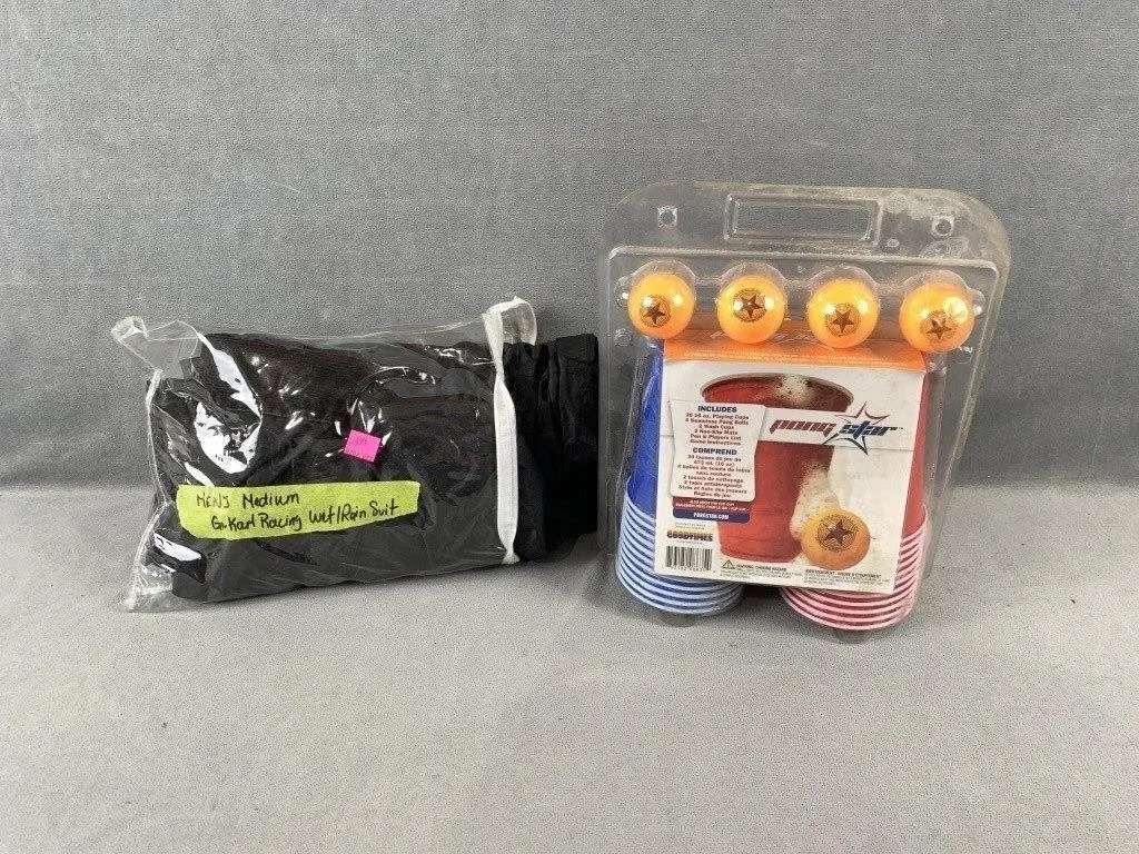 Go Kart Suit & Pong Star Set