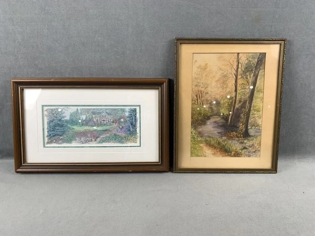 2 Framed Prints/ Paintings
