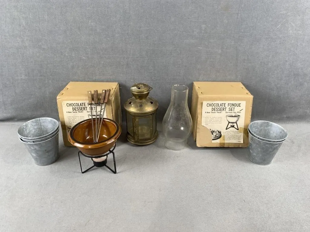 Desert Sets, Tea Light Holder, Alum Buckets Etc