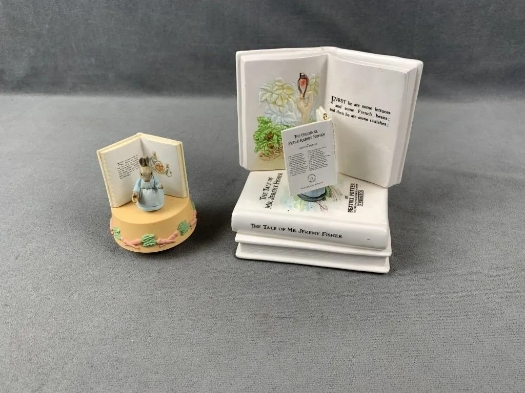 Peter Rabbit Music FIgurines