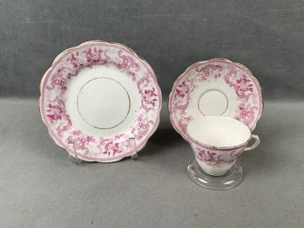 Tea Cup Saucer and Plate