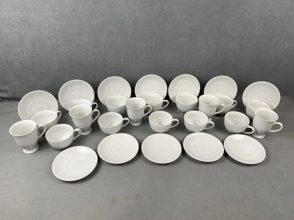 Collection of White Dishes