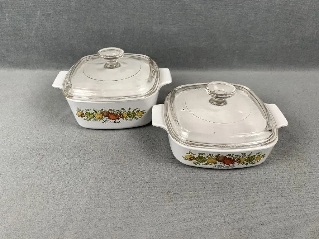 Corning ware Spice of Life Casserole Dishes